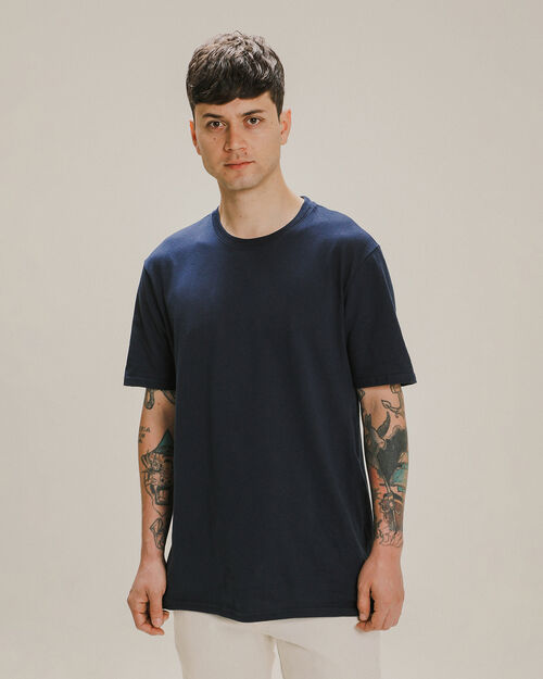 Playera Básica Azul